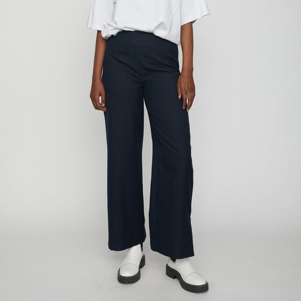 NWT JUST FEMALE EMMY TROUSERS‎ SIZE 36 COLOR EVENING BLUE
